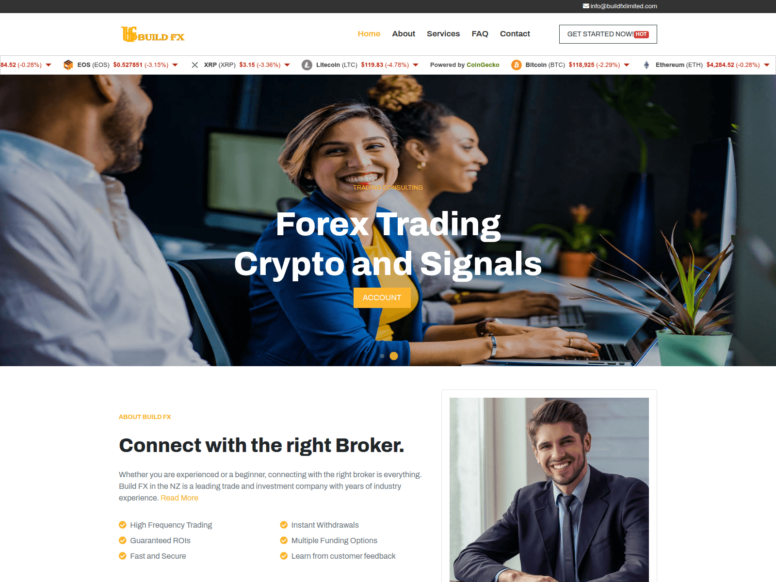 Screenshot of buildfxlimited.com