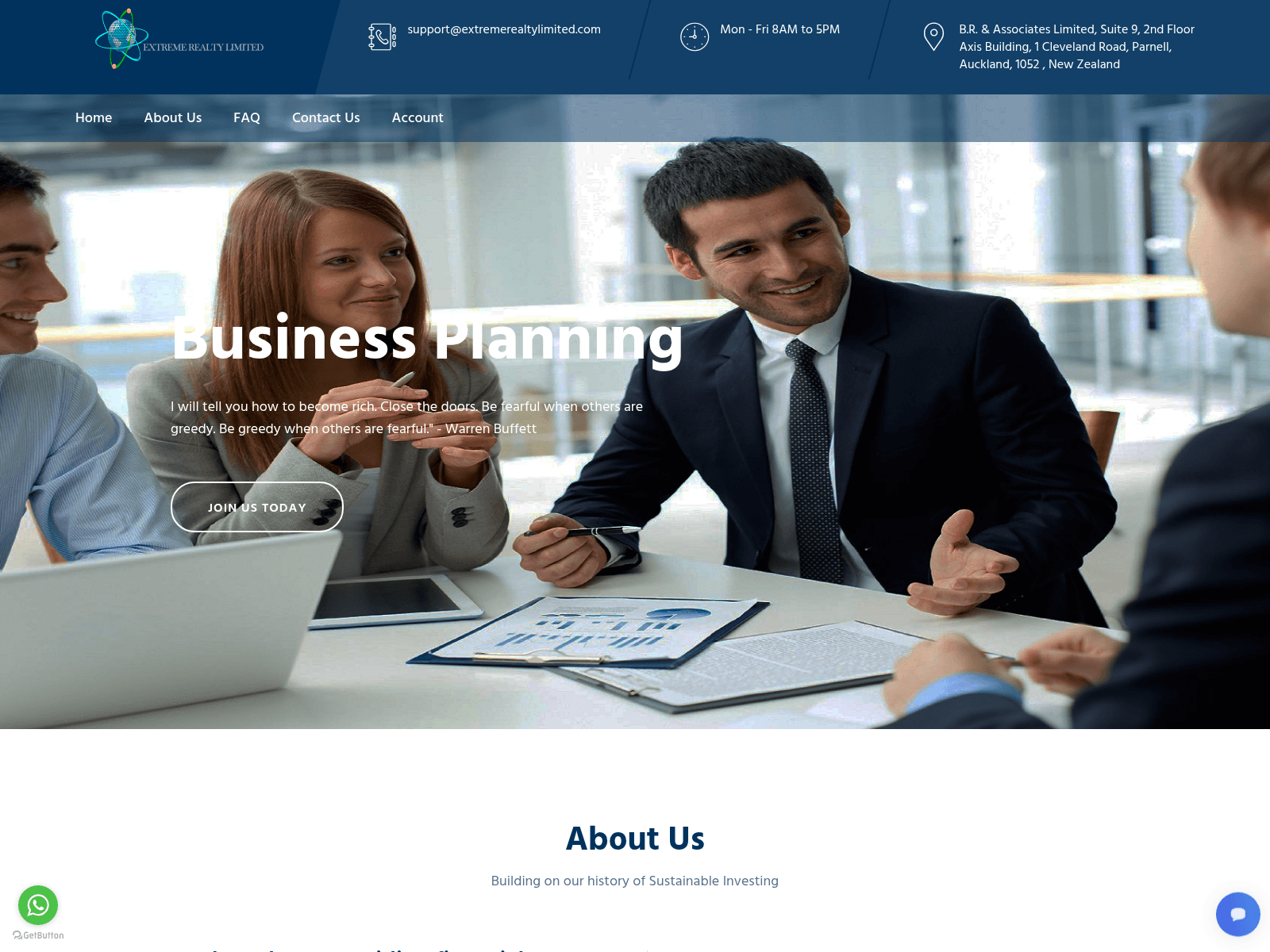 Screenshot of extremerealtylimited.com