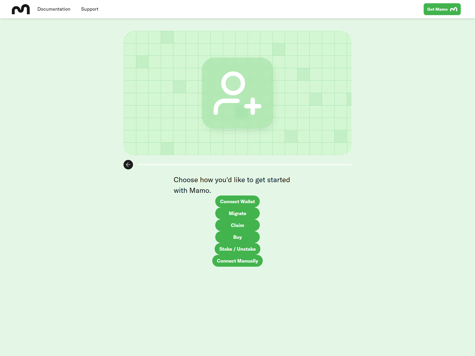 Screenshot of mamo-bot.com