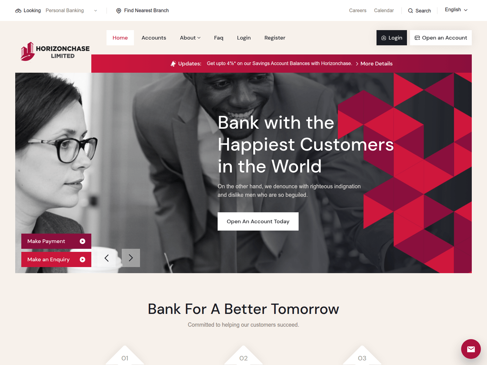 Screenshot of horizonchltd.com