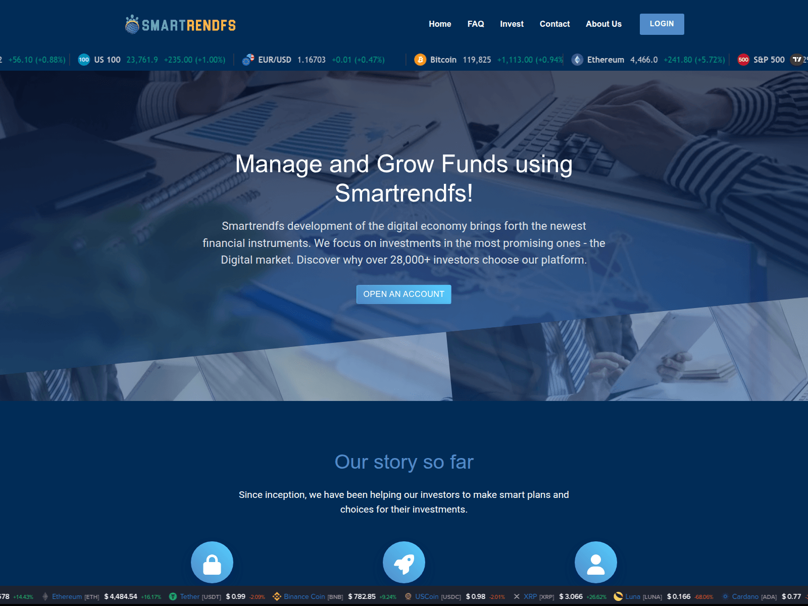 Screenshot of smartrndf.com