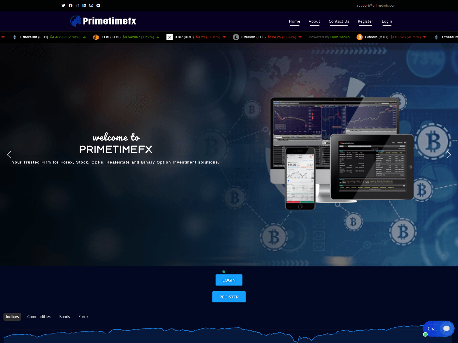 Screenshot of primetmfs.com