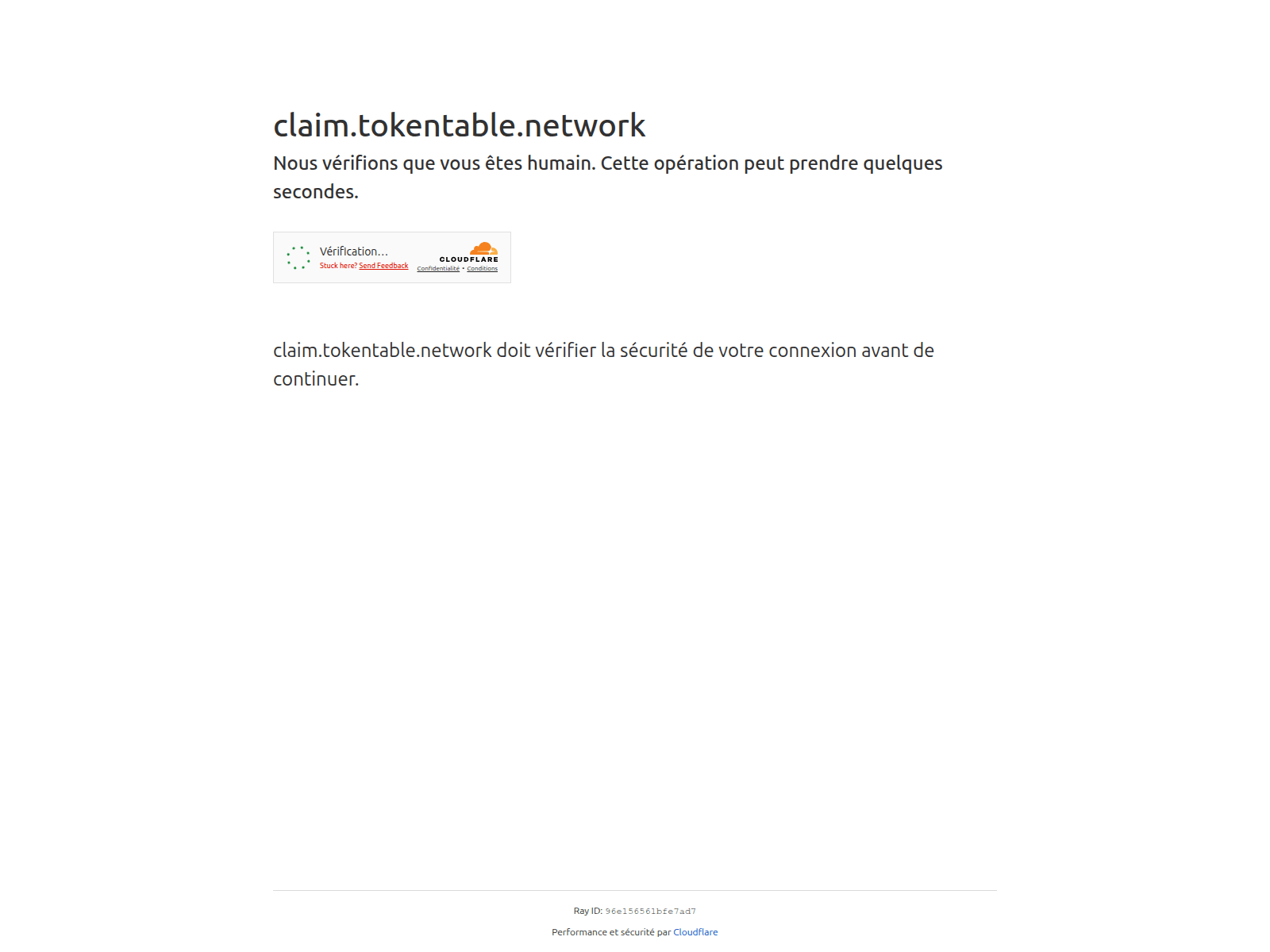Screenshot of claim.tokentable.network