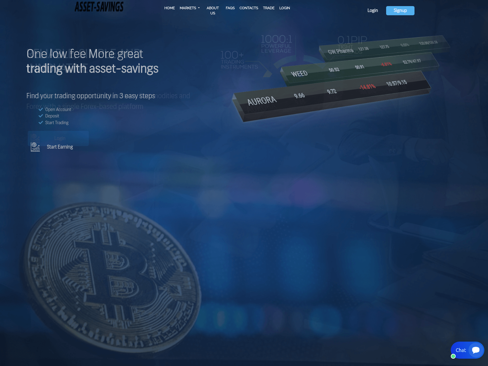 Screenshot of asset-savings.com