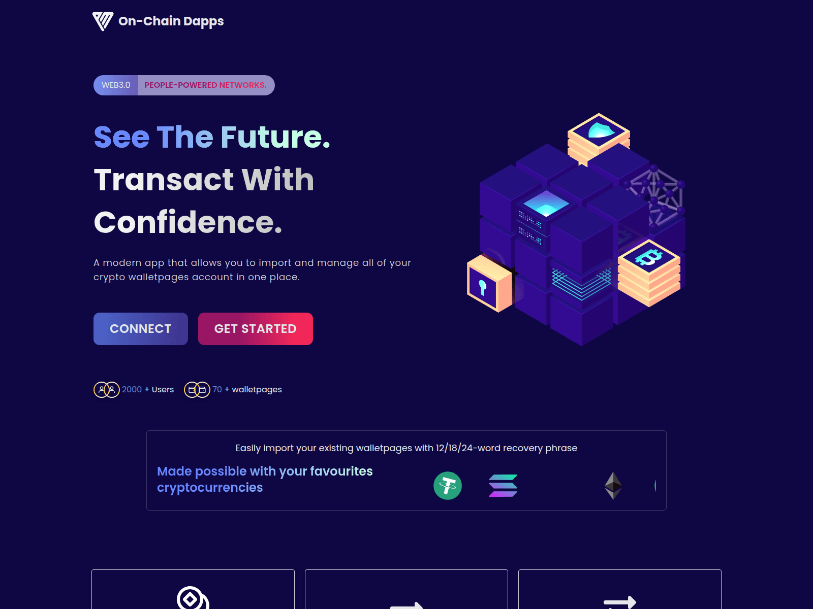 Screenshot of onchain-net.com