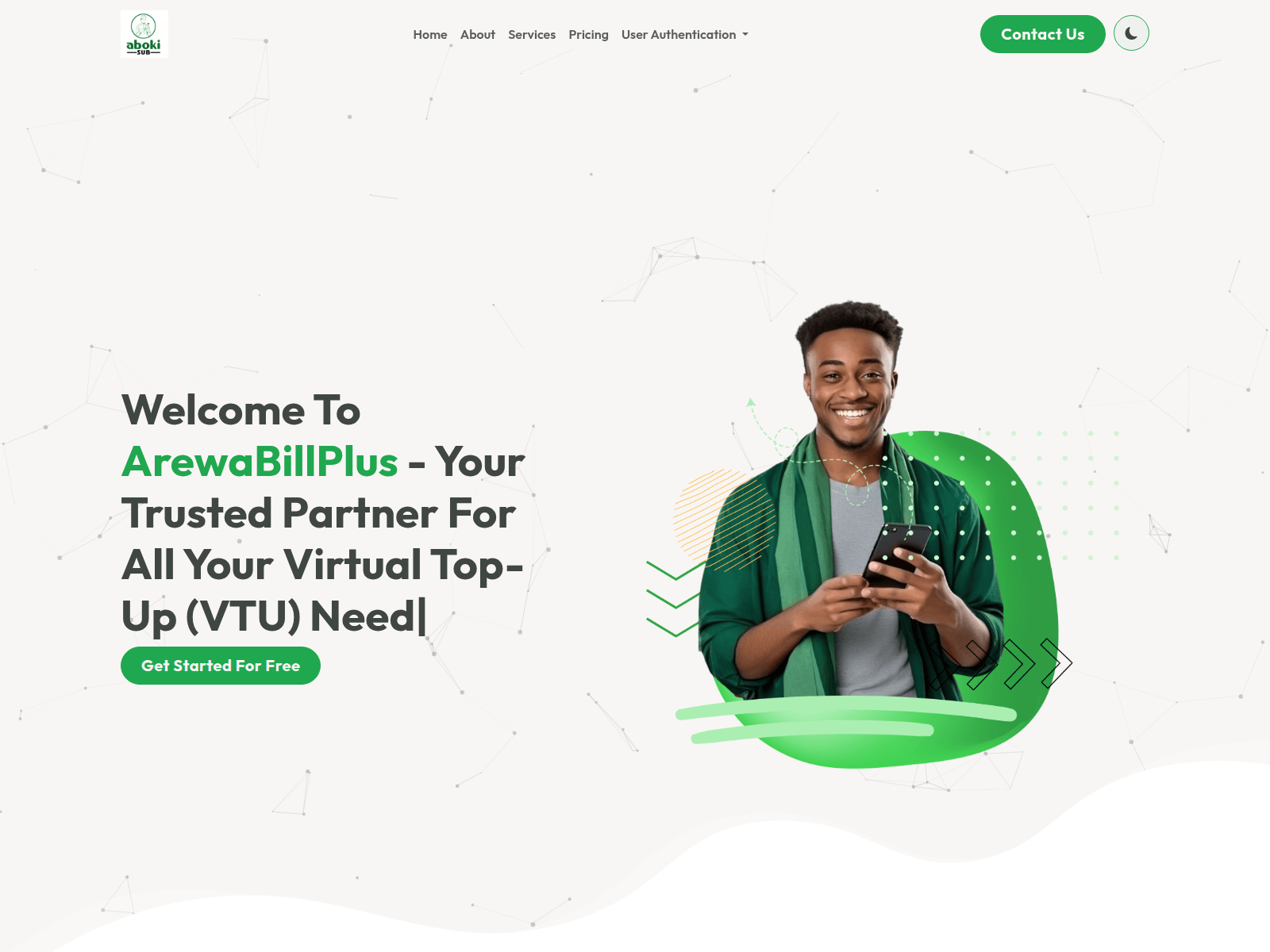 Screenshot of sub.abokidevelopers.com