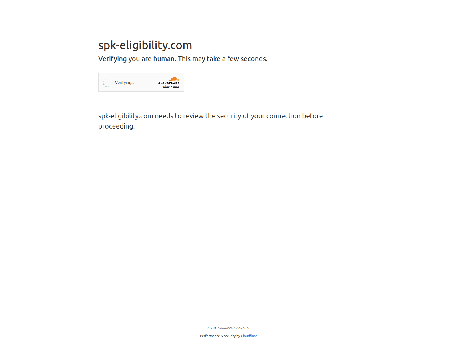 Screenshot of spk-eligibility.com