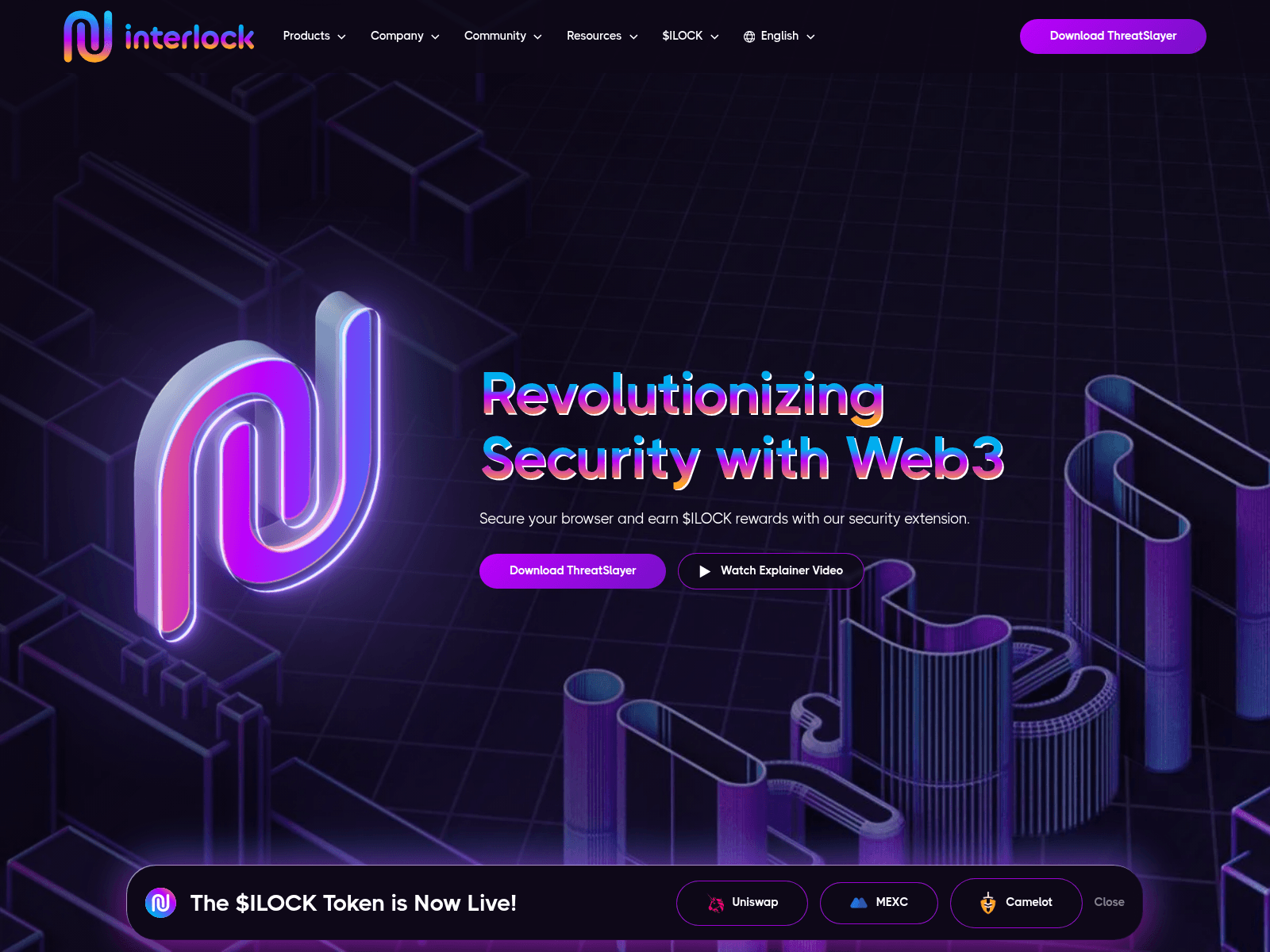 Screenshot of interlock-devsite.webflow.io