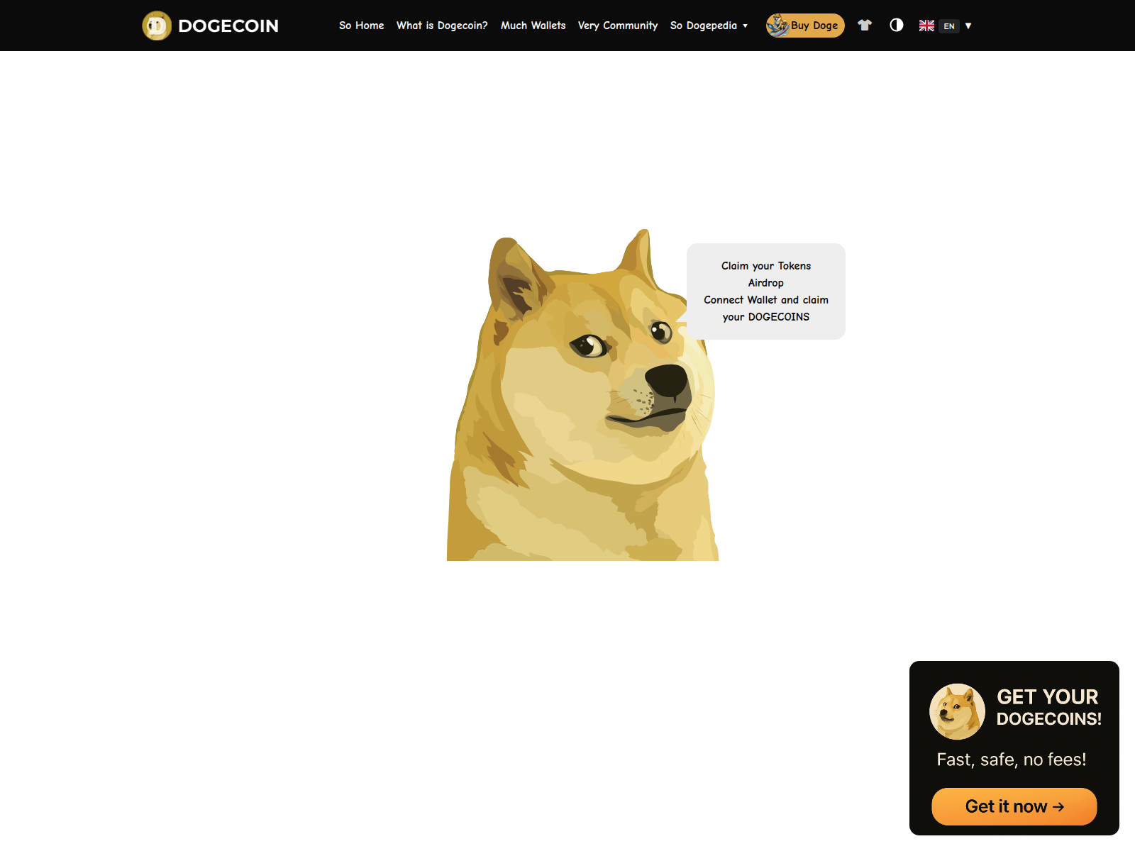 Screenshot of doggyscash.top