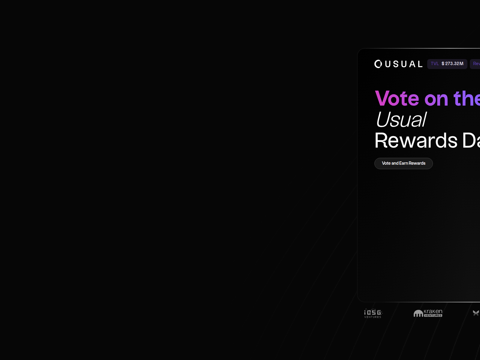 Screenshot of event-usual.money