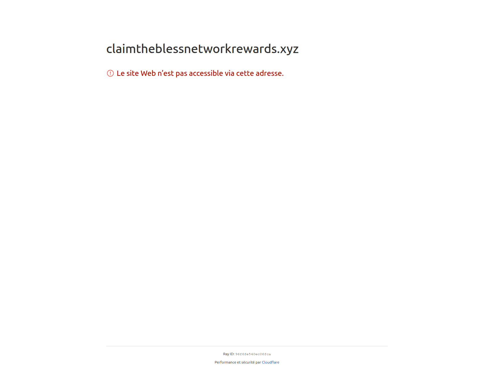 Screenshot of claimtheblessnetworkrewards.xyz