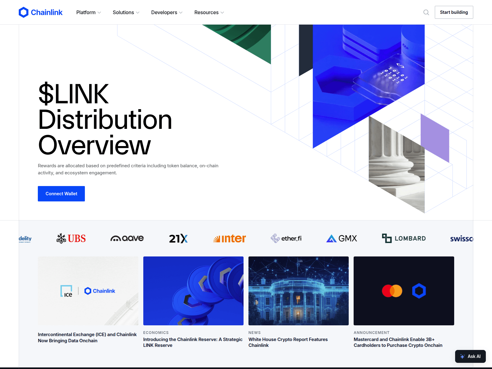Screenshot of link-distribution.com