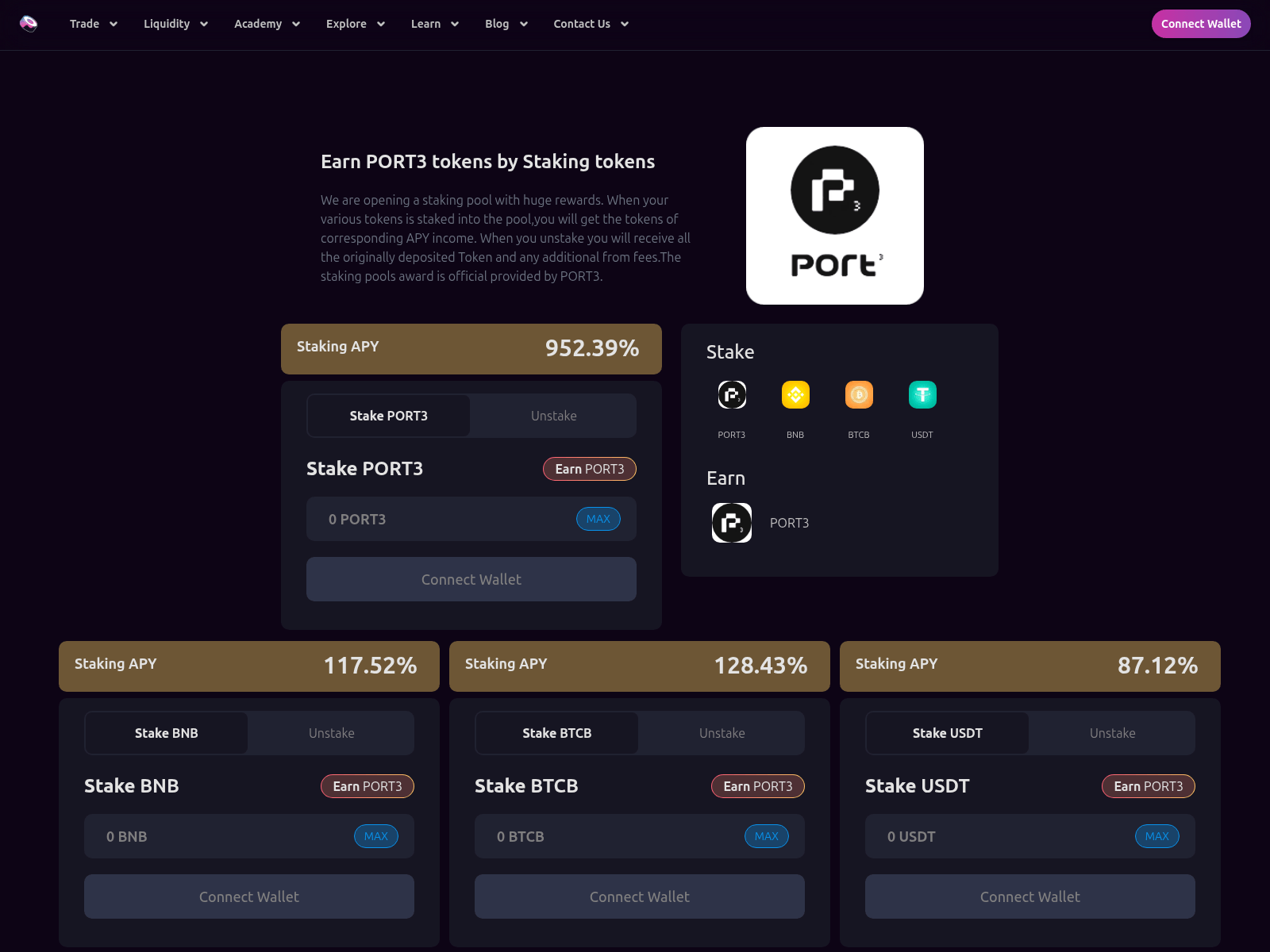 Screenshot of sushi-port3.top