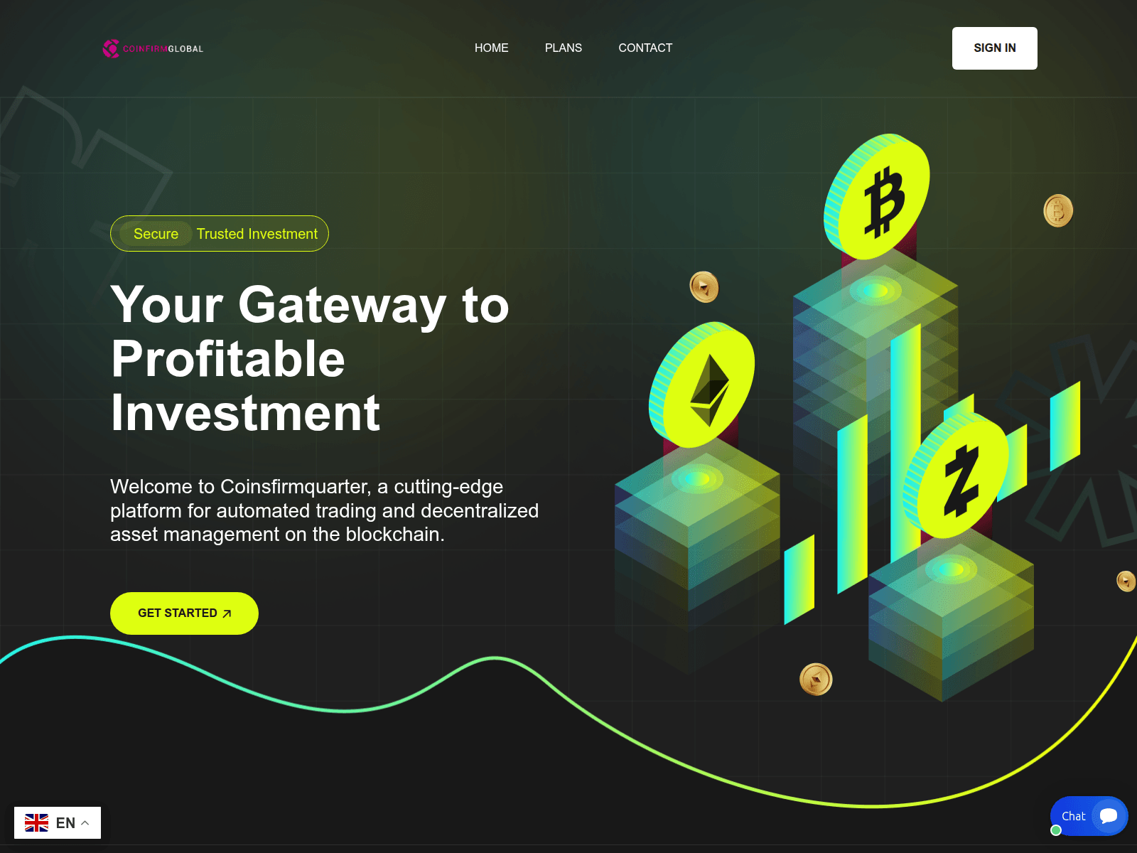 Screenshot of coinsfirmquarter.com