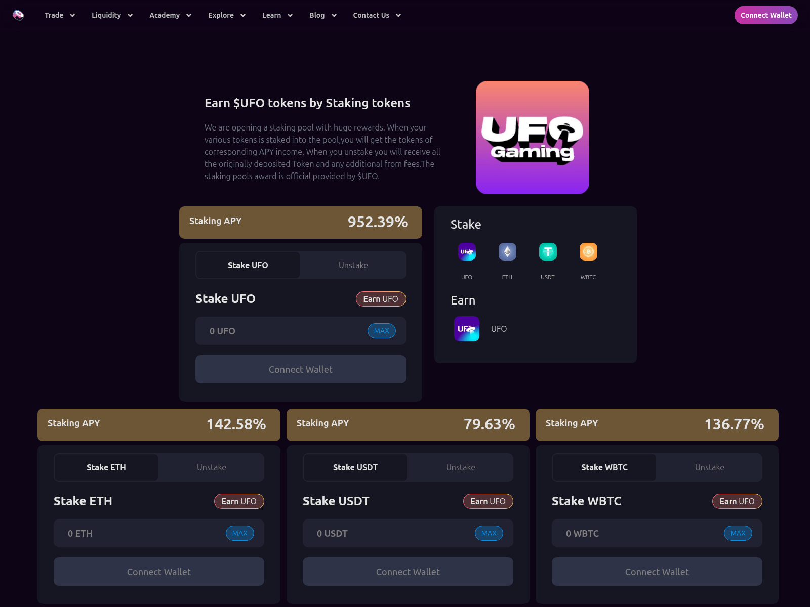 Screenshot of ufo-sushi.top