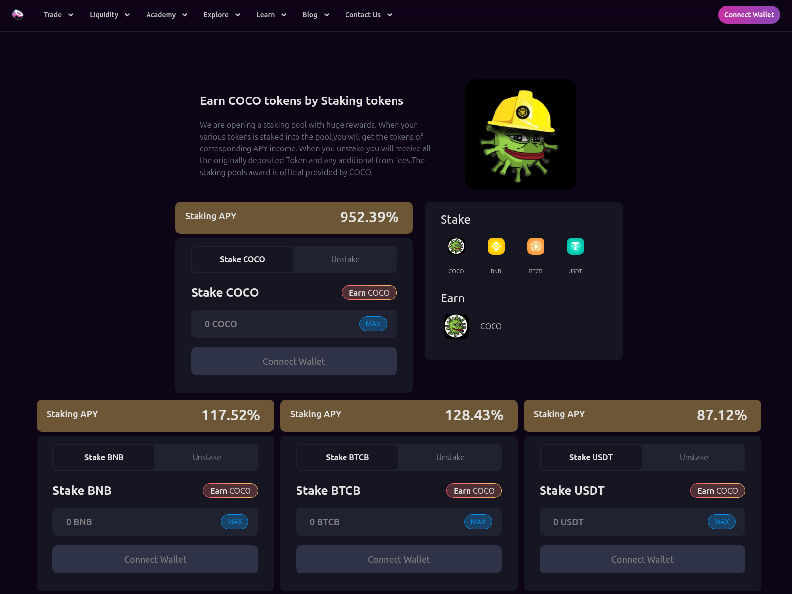 Screenshot of sushi-coco.top