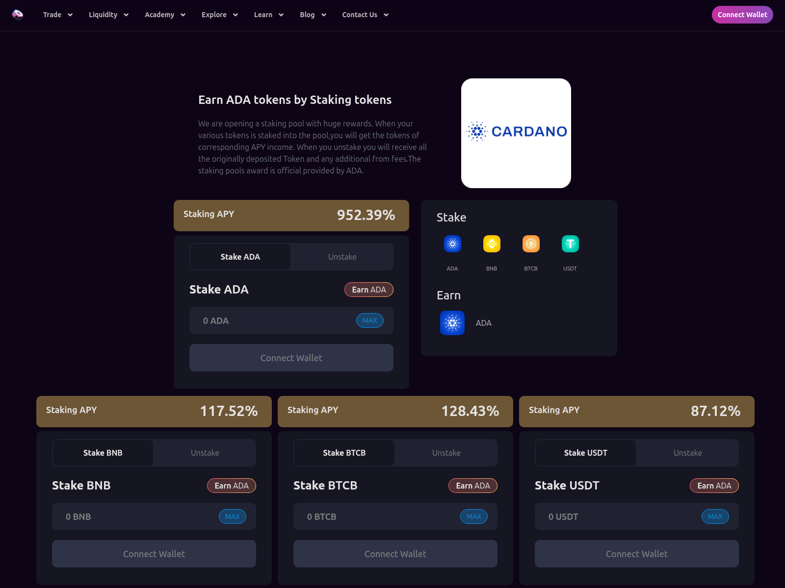 Screenshot of ada-sushi.cc