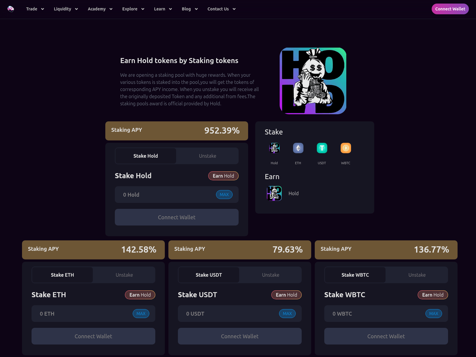 Screenshot of sushi-hold.top