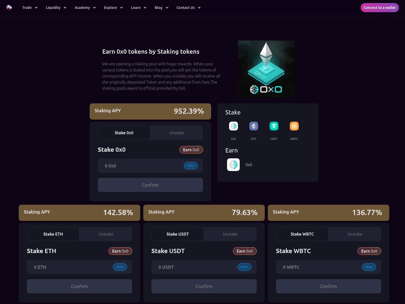 Screenshot of sushi-0x0.top