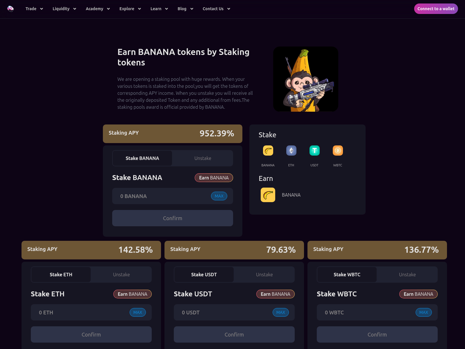 Screenshot of sushi-banana.top