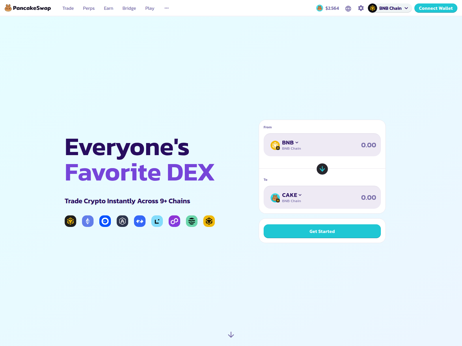 Screenshot of punckakesweap.cc