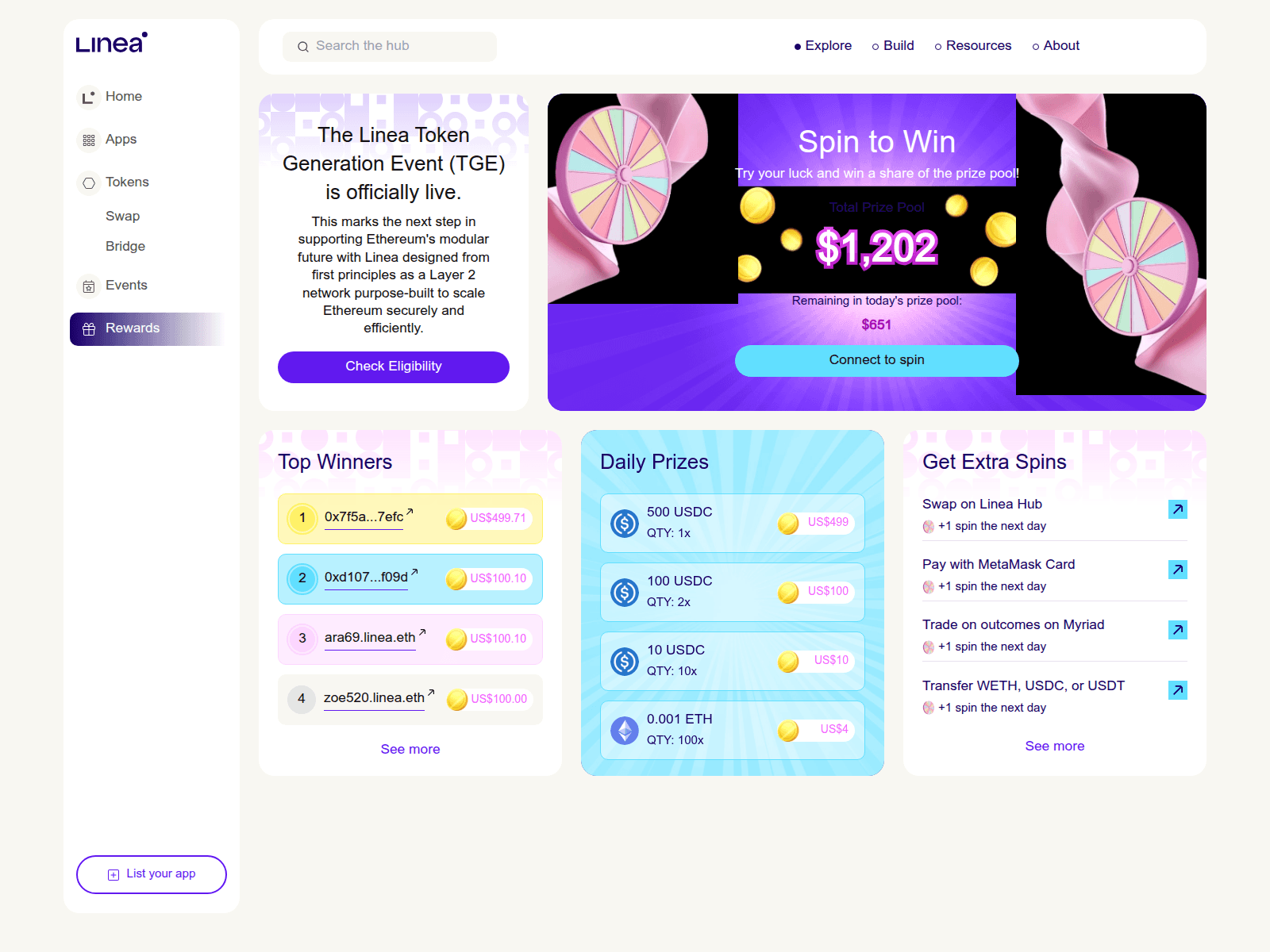 Screenshot of build-tge.com
