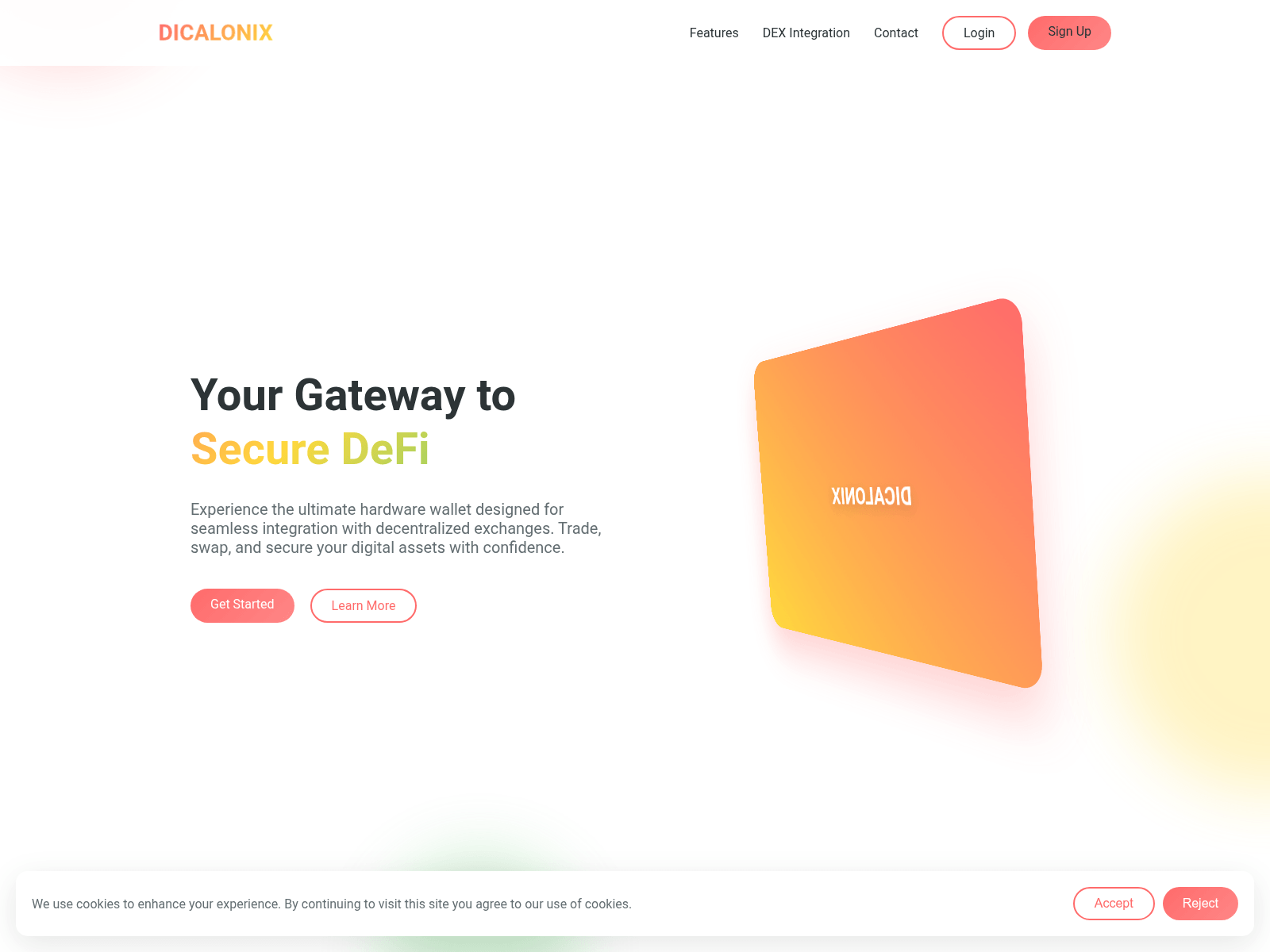 Screenshot of dicalonix.co.com