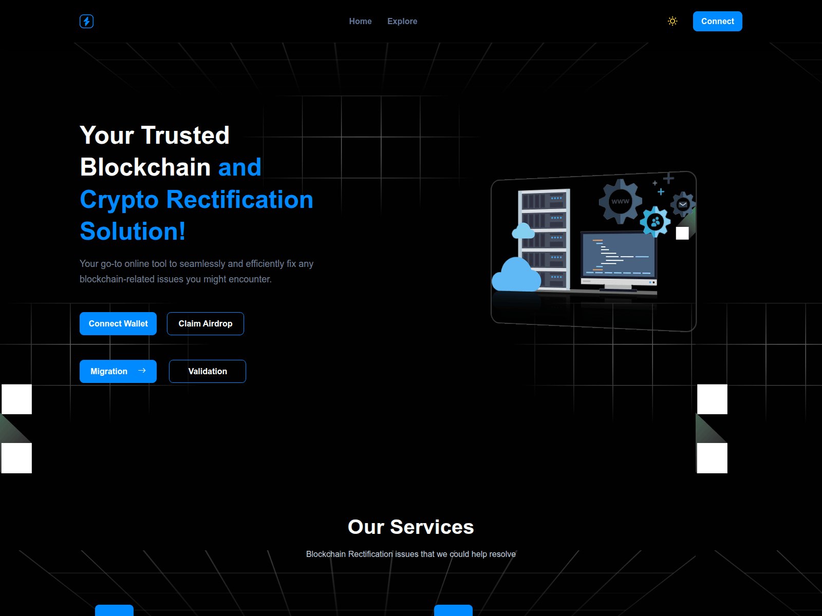 Screenshot of prochainresolver.proxchain.world