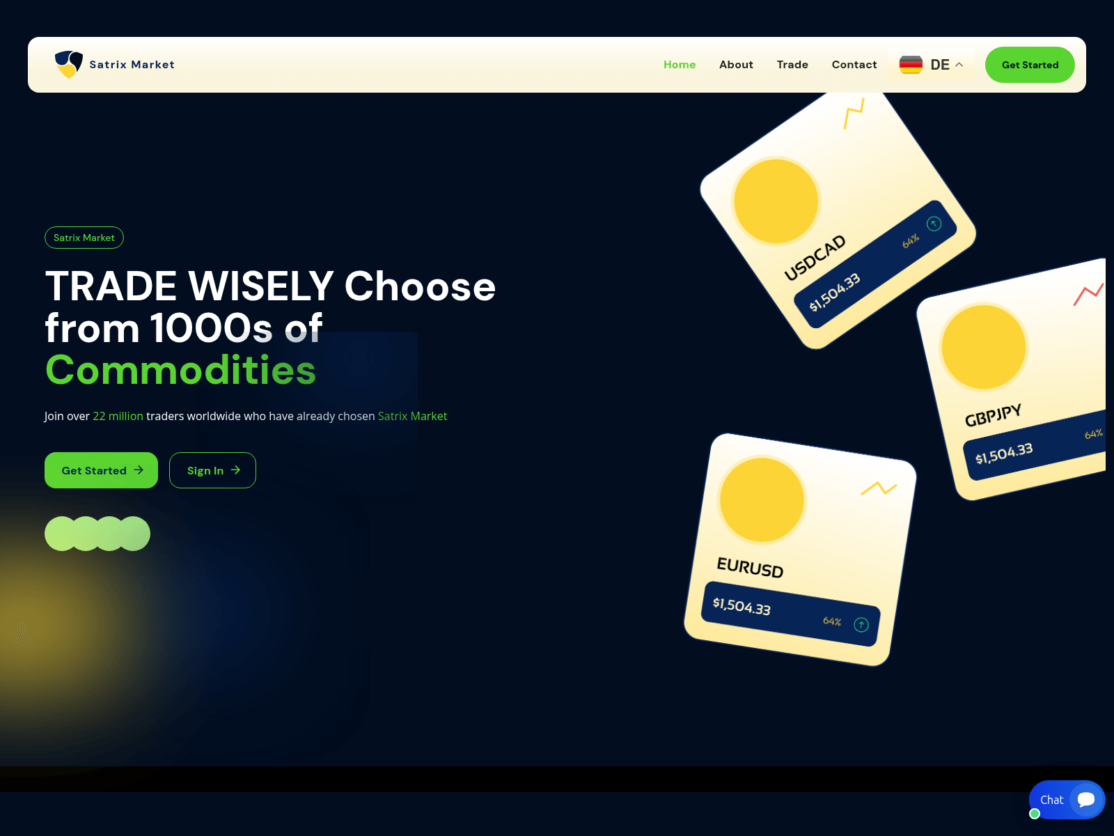 Screenshot of satrixmarket.live