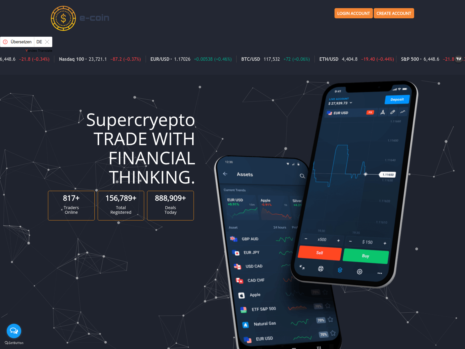 Screenshot of supercryepto-pro.xyz