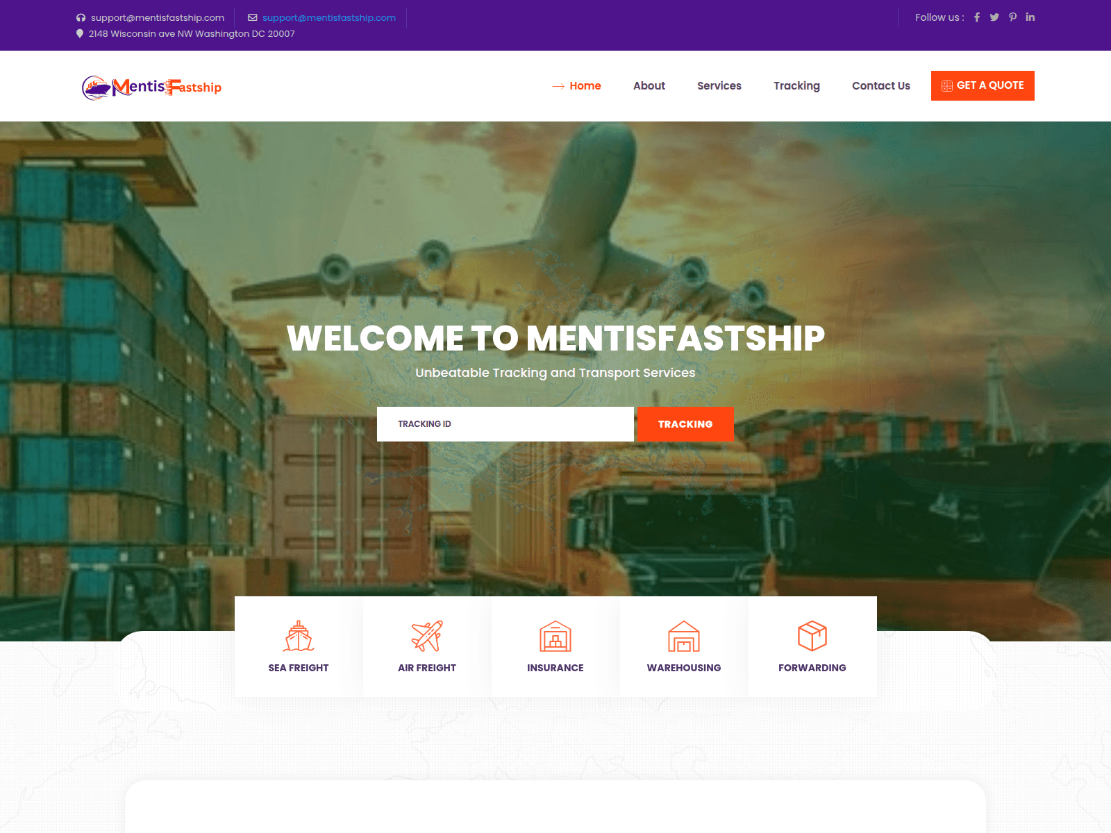 Screenshot of mentisfastship.com