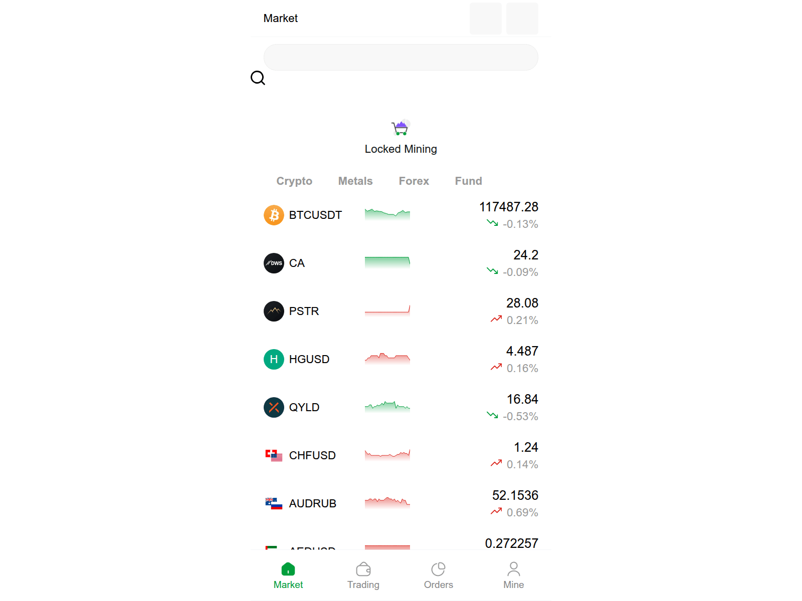 Screenshot of dydxbtc.com