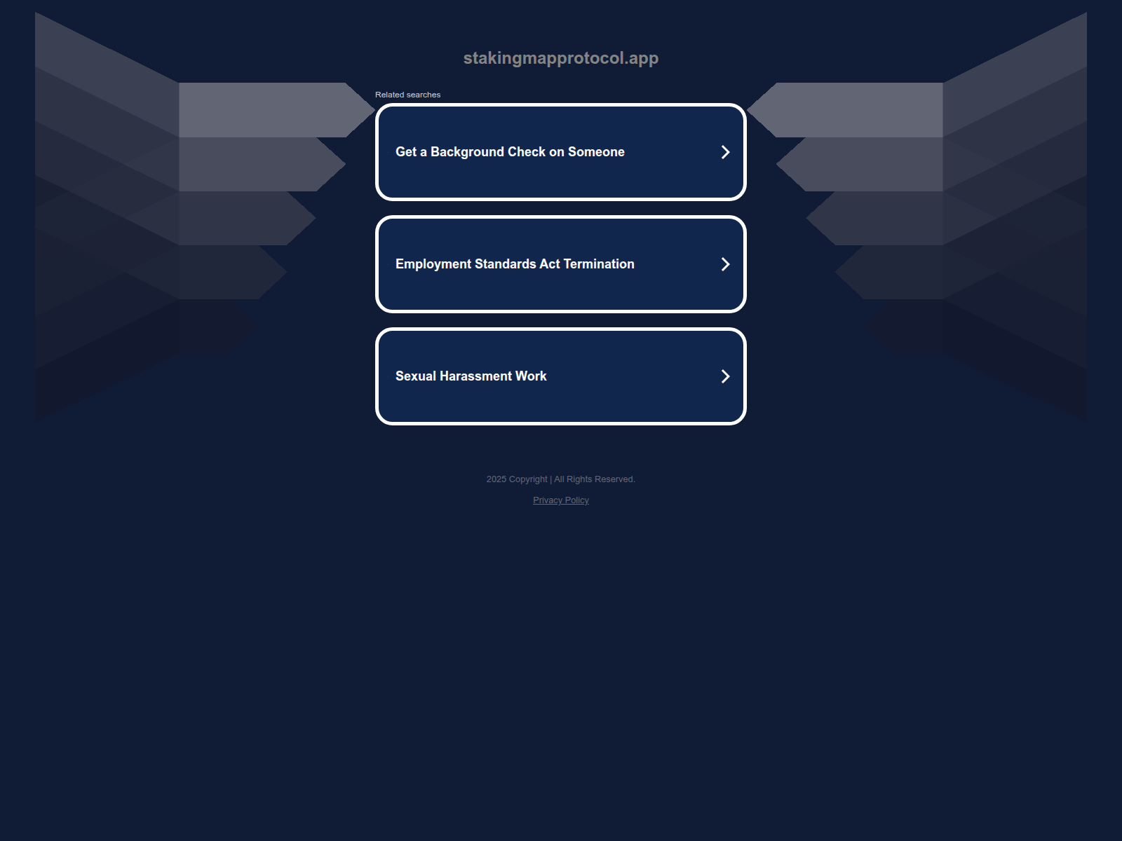 Screenshot of stakingmapprotocol.app