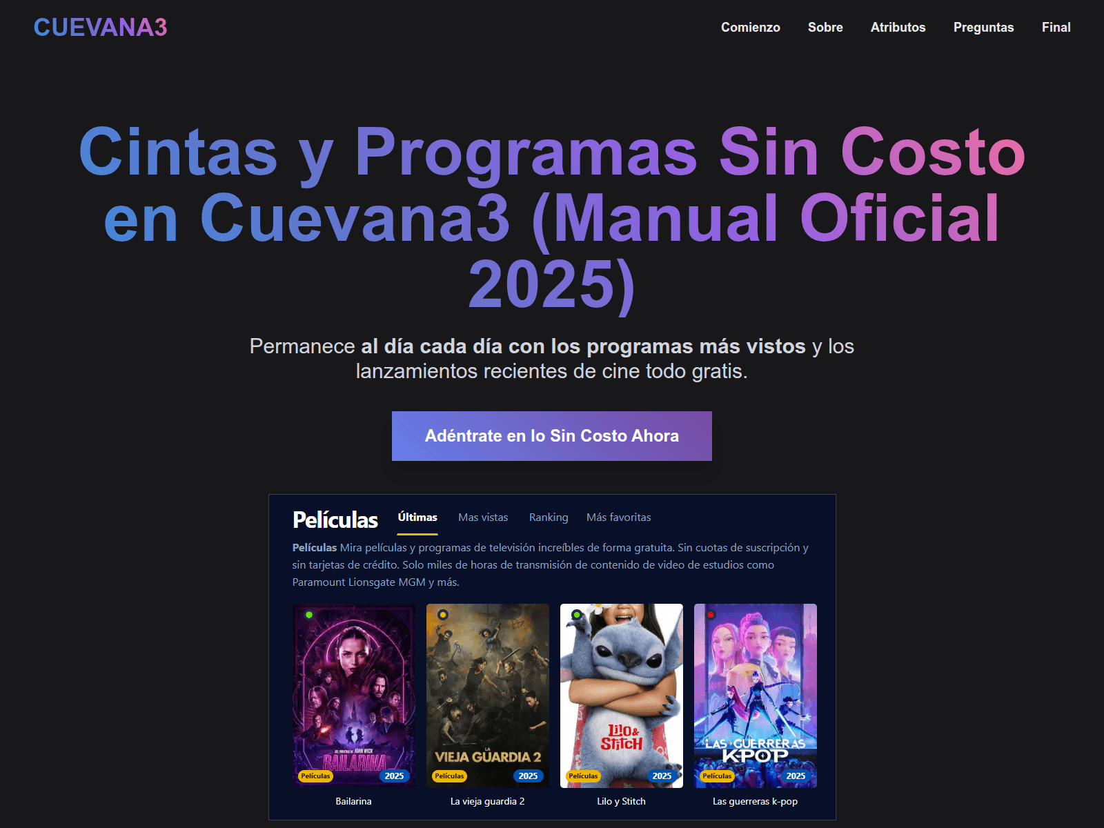 Screenshot of cuevana3-bxft.pages.dev