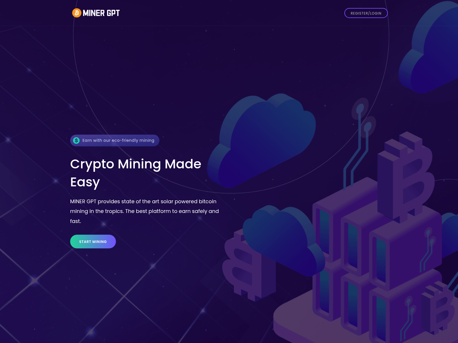Screenshot of www.minergpt.org
