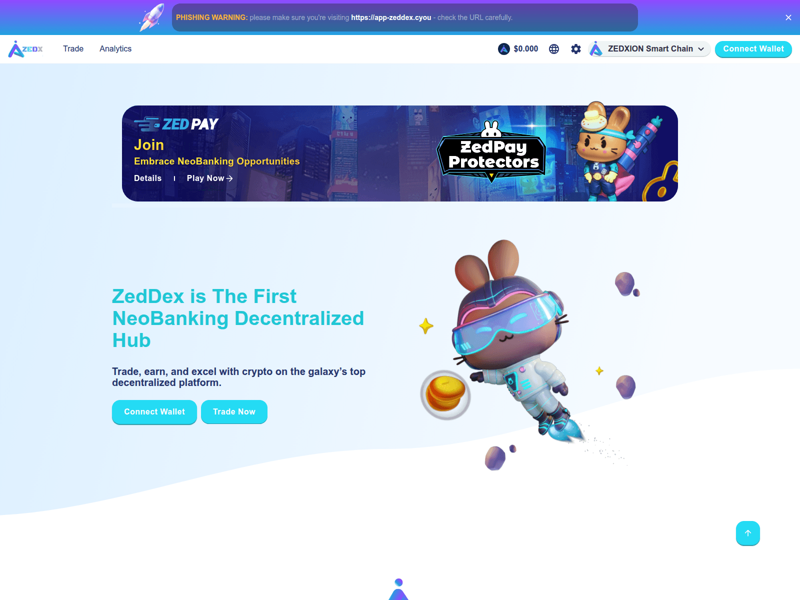 Screenshot of app-zeddex.cyou