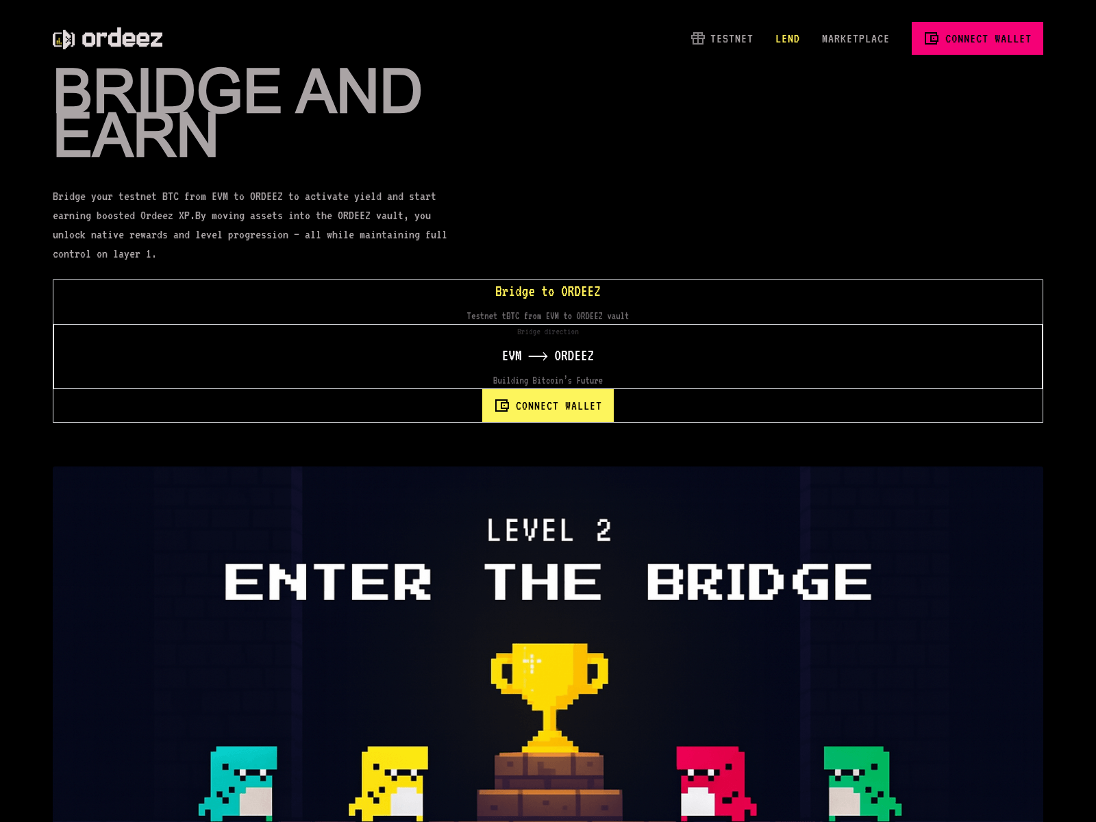 Screenshot of bridge-ordeez.com