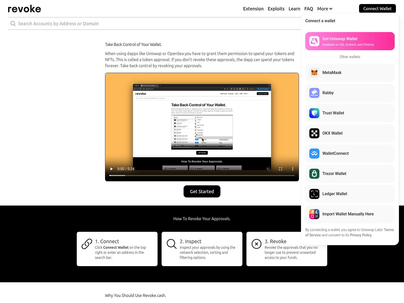 Screenshot of onweb3.org