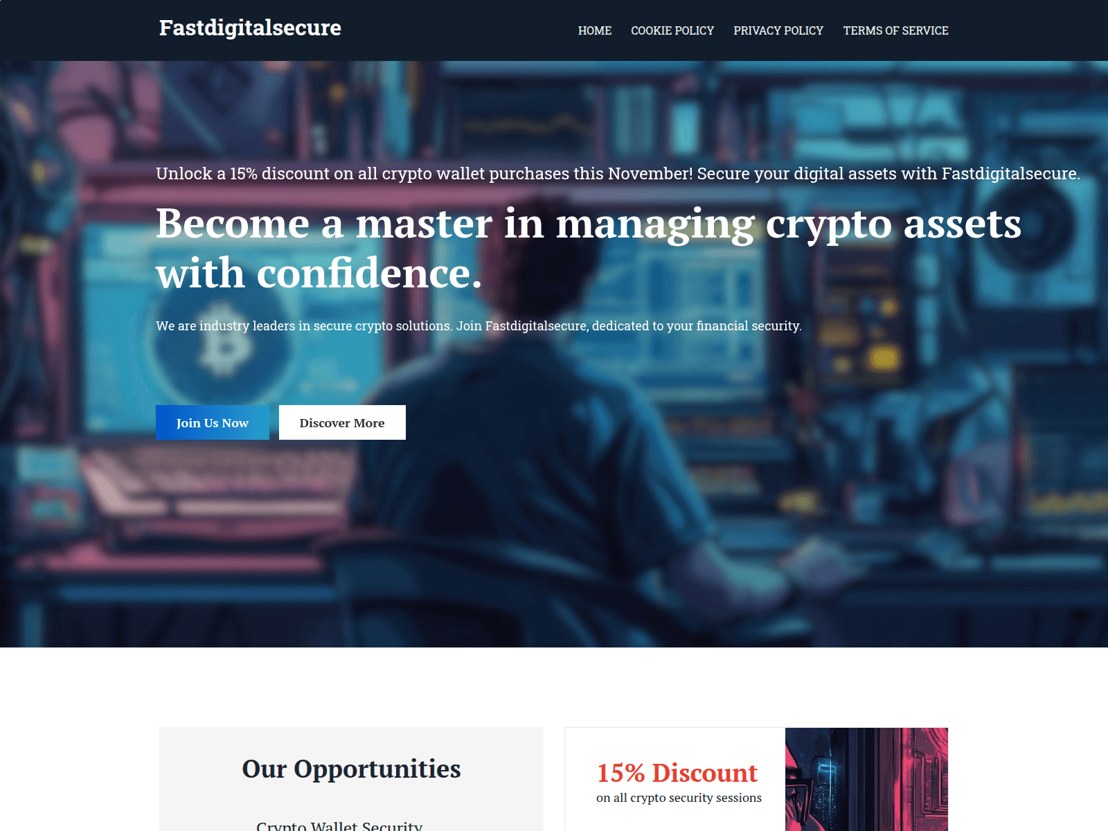 Screenshot of fastdigitalsecure.com