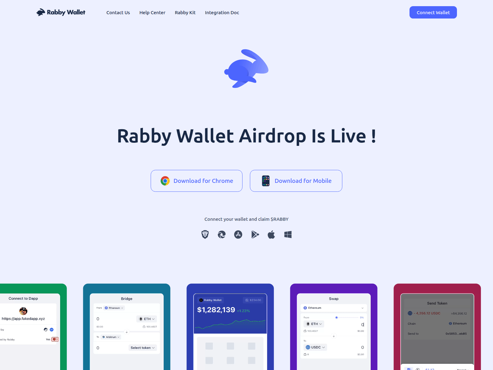 Screenshot of airdrop-rabbywallet.website