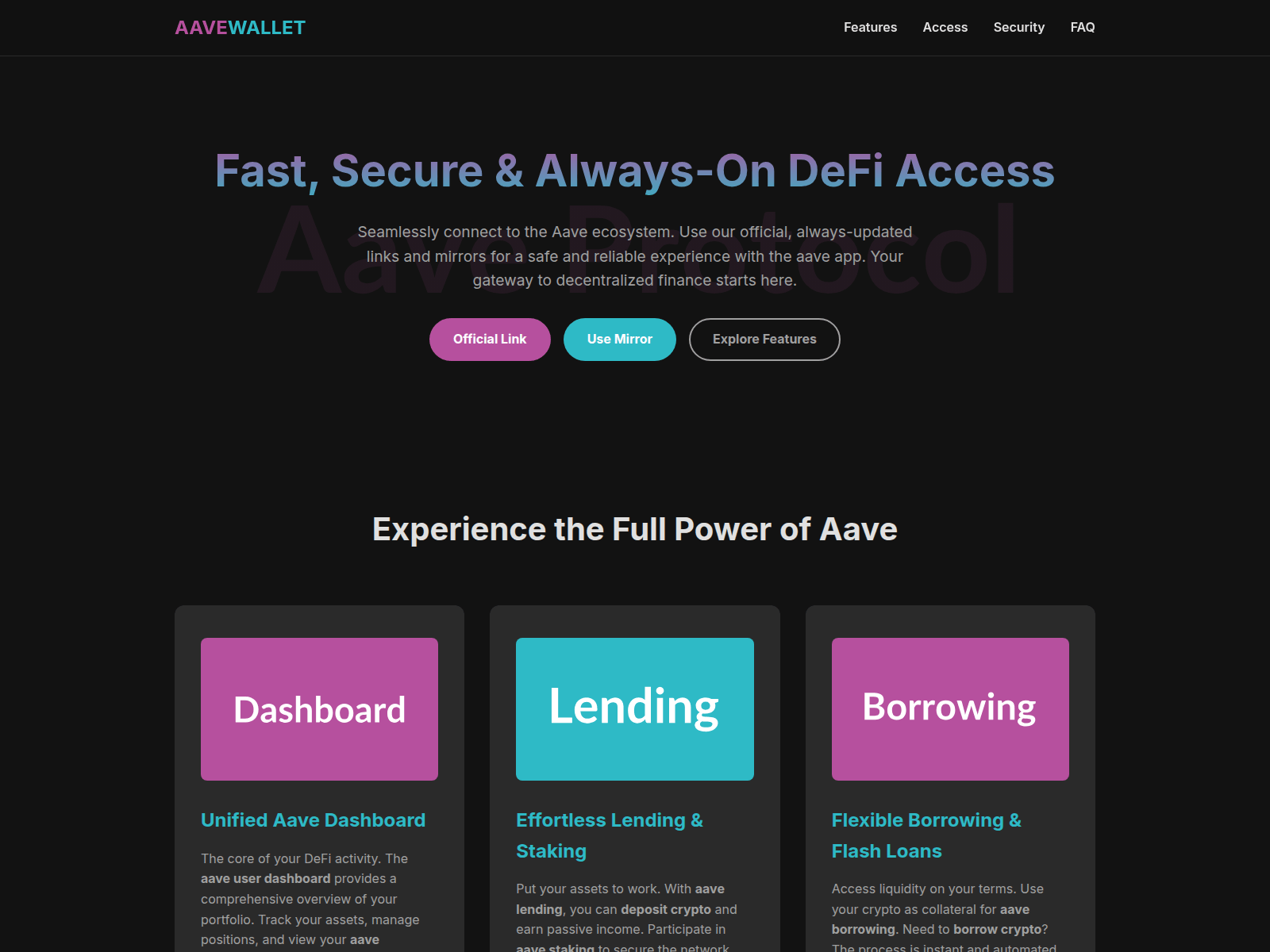 Screenshot of a-ave.org
