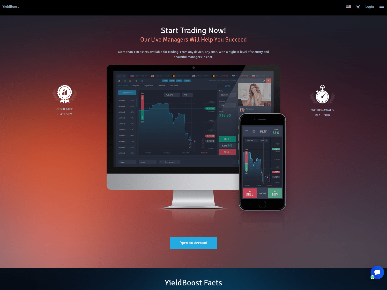 Screenshot of yieldboost.net