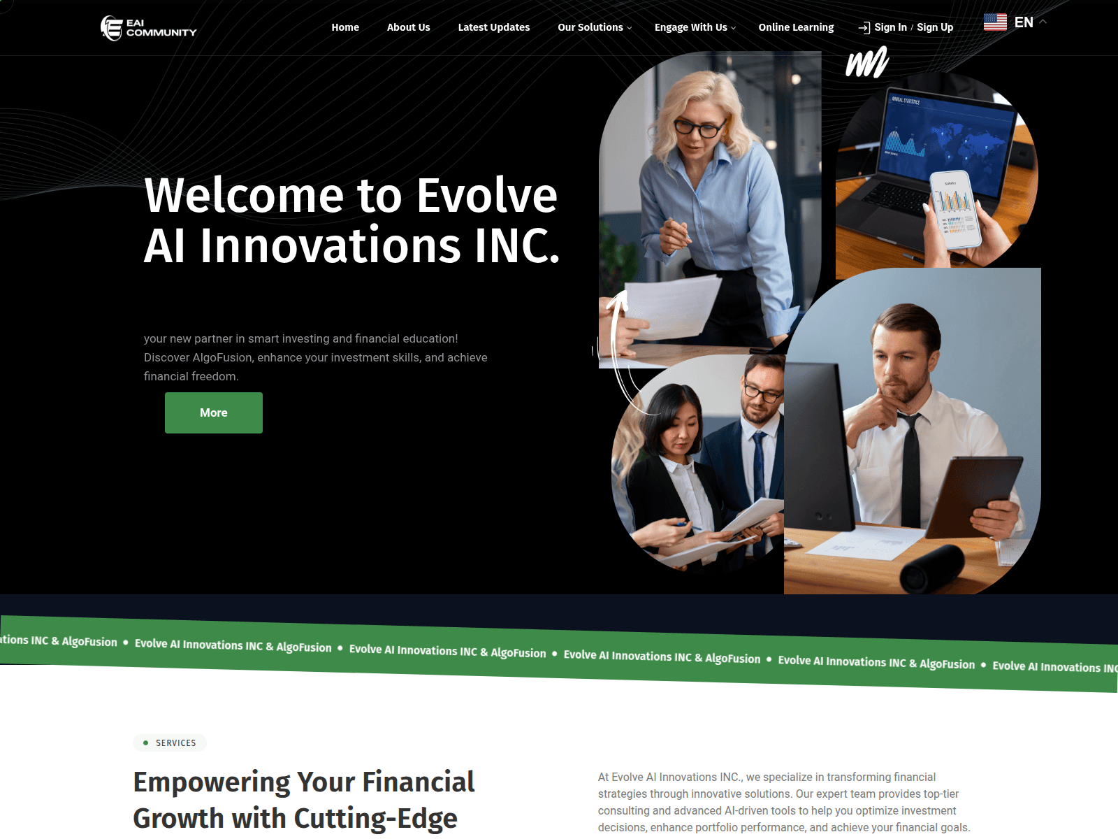 Screenshot of eaialliance.com
