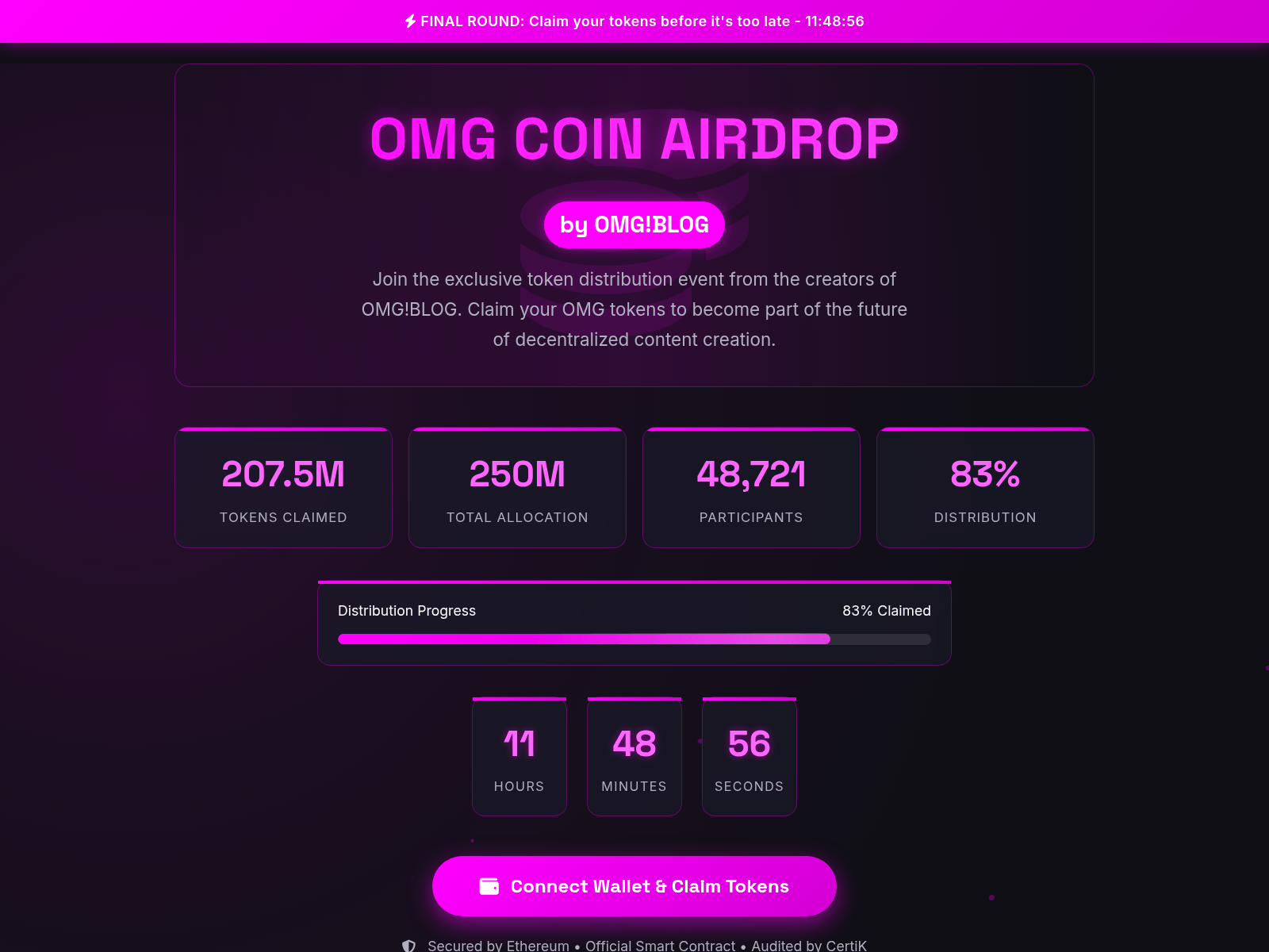 Screenshot of omgblog.guardprocess.run