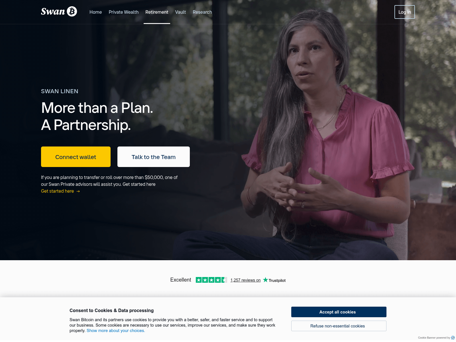 Screenshot of swahbitcoln.co