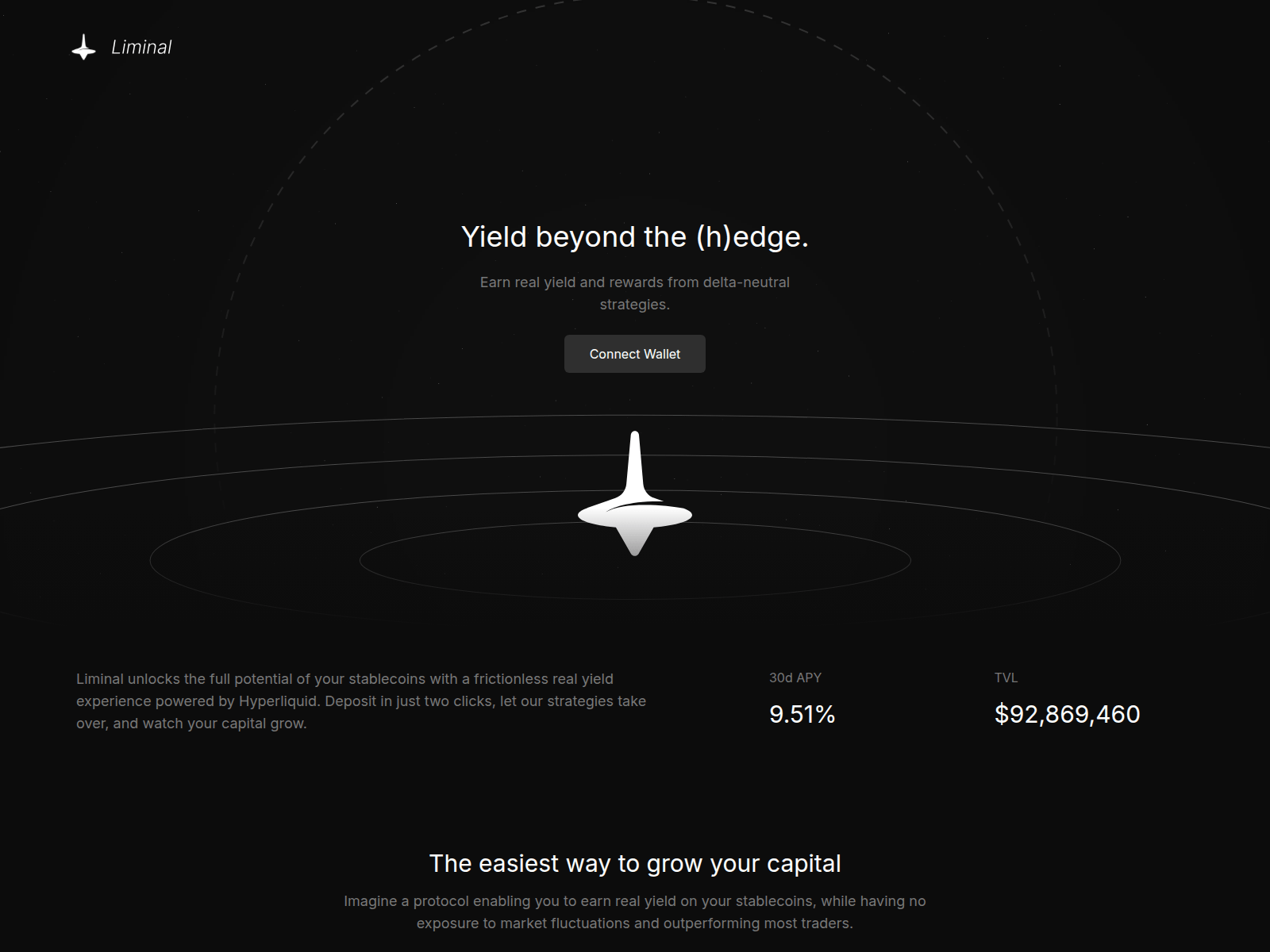 Screenshot of liminal-money.com