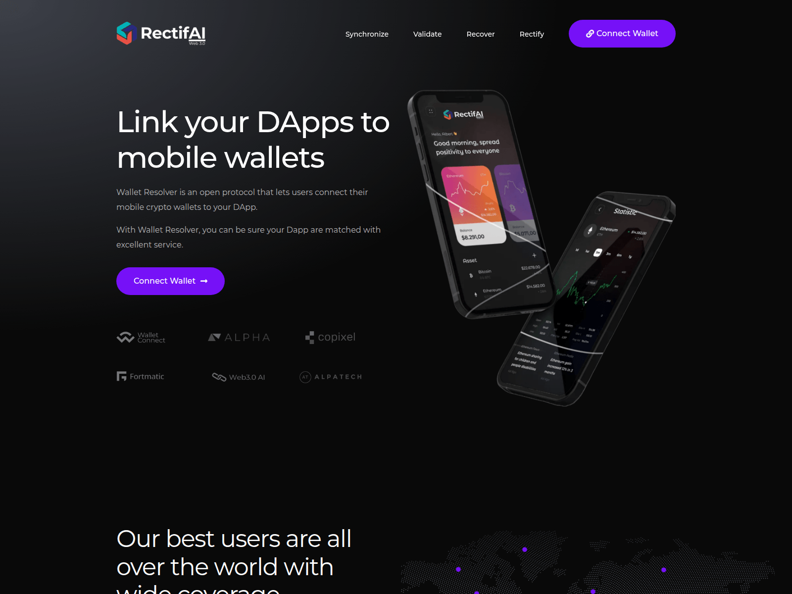 Screenshot of rectifaiwallet.online