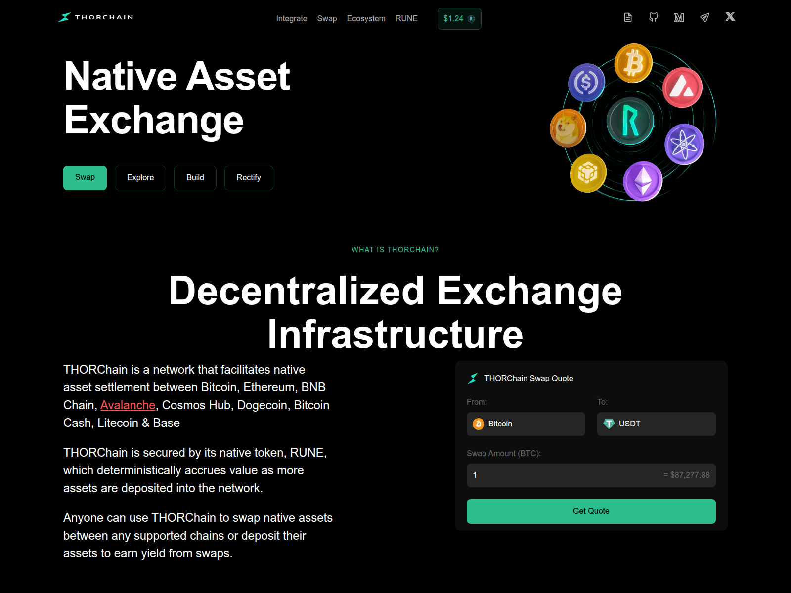 Screenshot of thorchalnapp.com