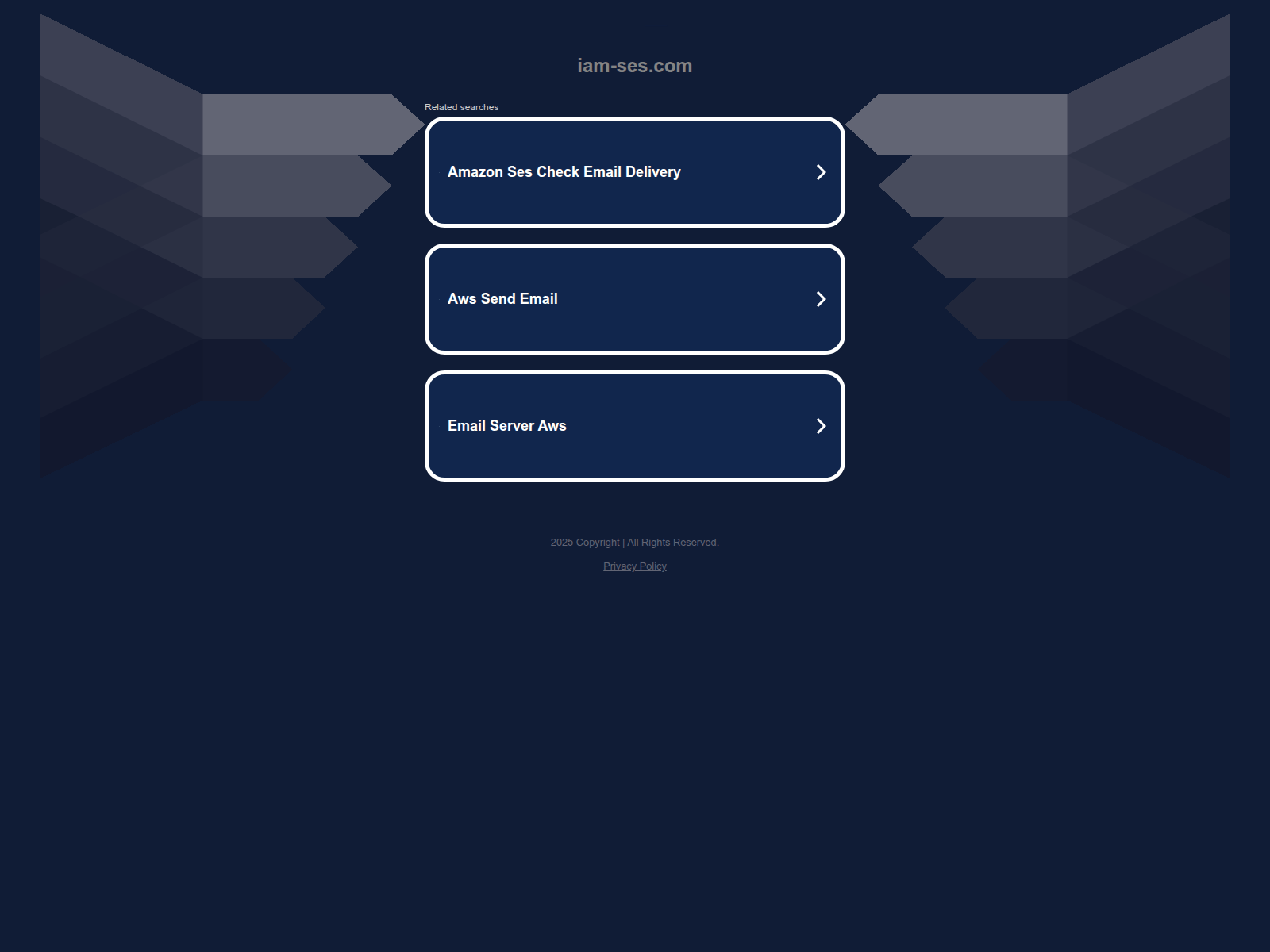 Screenshot of www.amazon.iam-ses.com