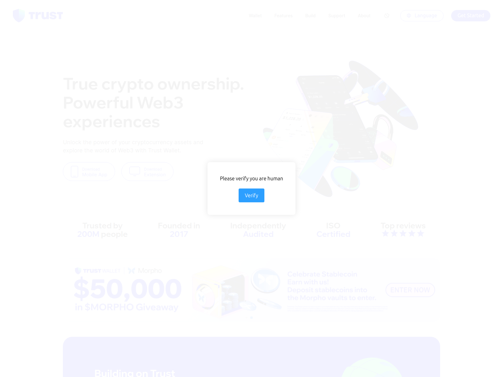 Screenshot of app.blockswap.live